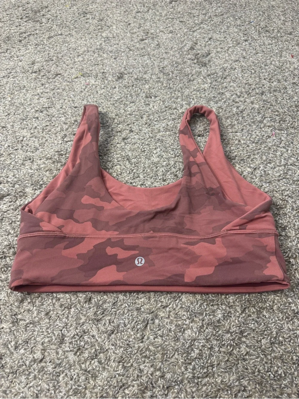 Lululemon Align Reversible Bra Heritage 365 Camo Brier Rose